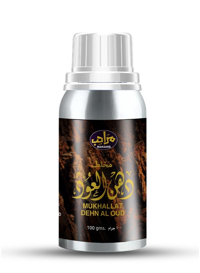 MARAHIB Mukhallat Dehn Aloud perfume Oil 100 grams - Image 1